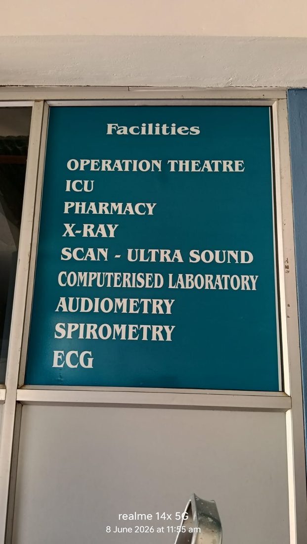 Facilities at Jeyachandra Hospital